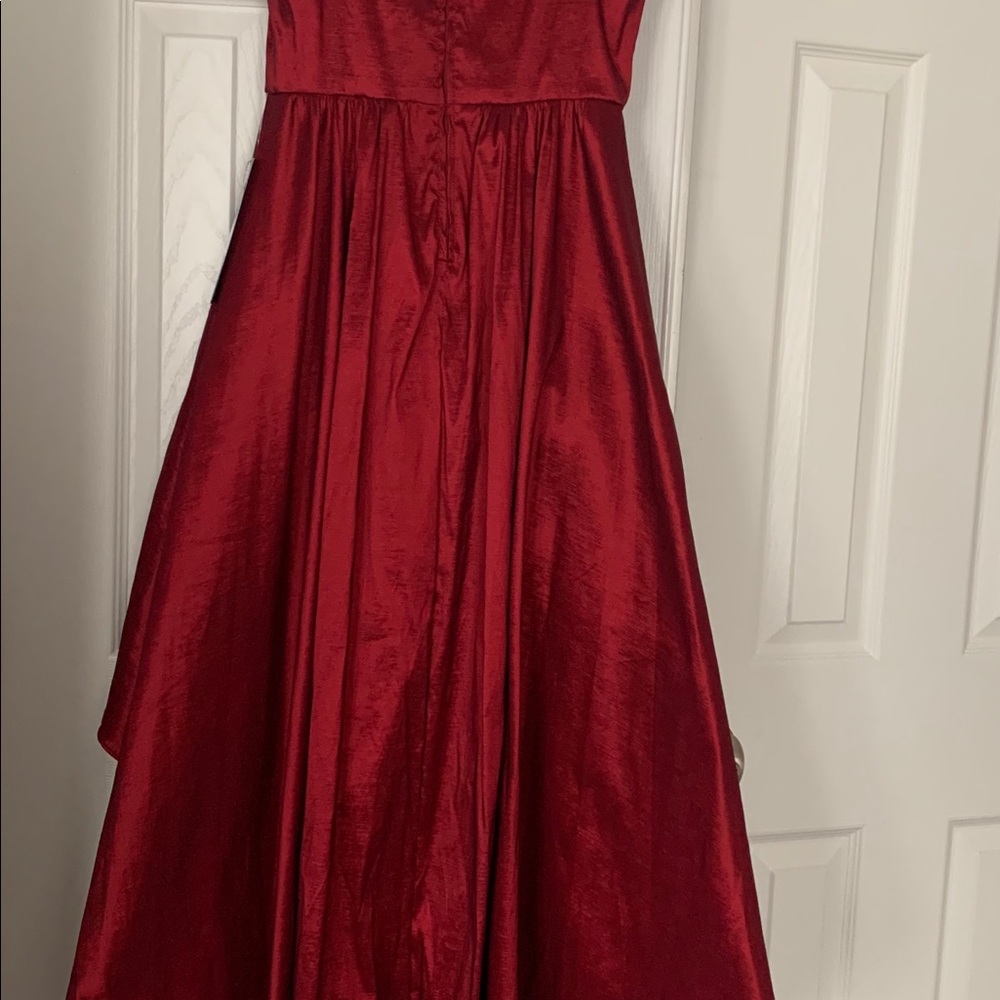 Prom dress - NWT Juniors’ High-Low Gown - Picture 5 of 8